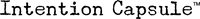 Intention capsule logo