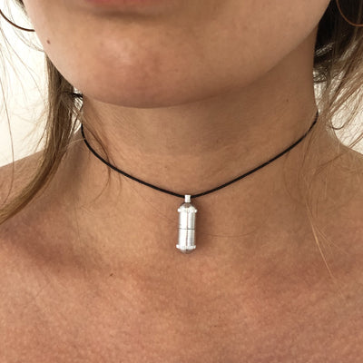 Gunmetal Necklace